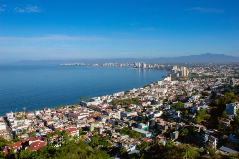 Watch these live Puerto Vallarta webcams with views of beautiful beaches and coastline resorts.