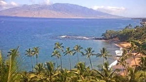 Live webcam from the Marriott Wailea in Maui Hawaii