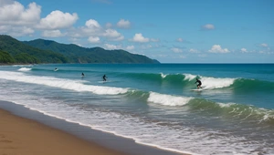Live view of the surf and current weather in Playa Jaco Costa Rica.