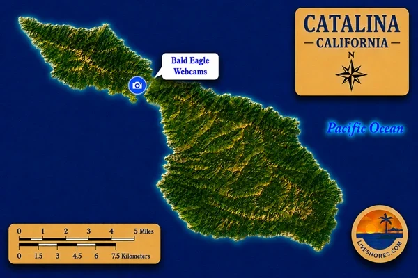 Bald Eagle Webcams Map