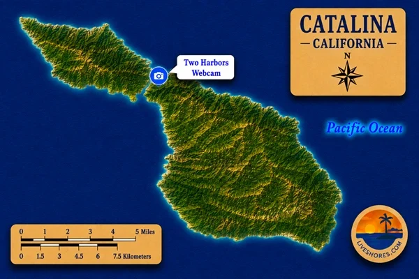 Two Harbors Webcam Map